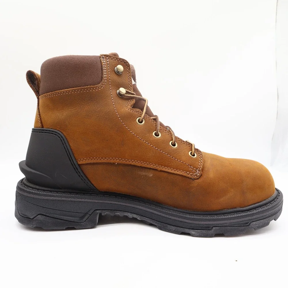 Carhartt Modern Ironwood Work Boots Mens 12 M Brown Leather Alloy Toe NWT
